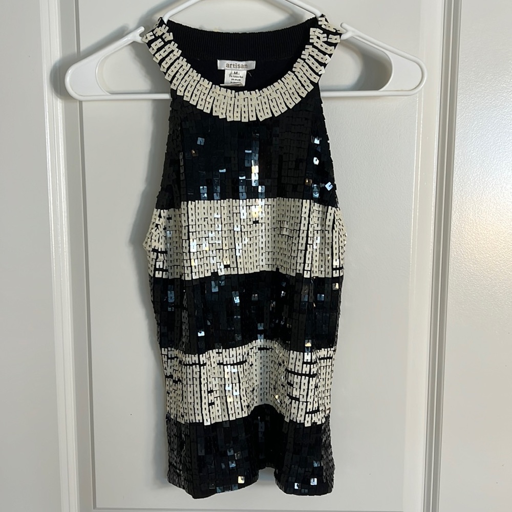 Sequined top